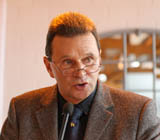Dr. Manfred Köhler, seit einem Jahr Verbandspräsident, bei seinem ersten Rechenschaftsbericht.